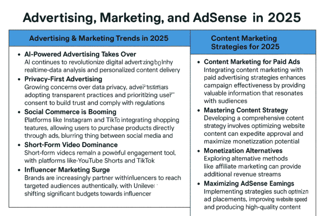 Advertising & Marketing Trends in 2025